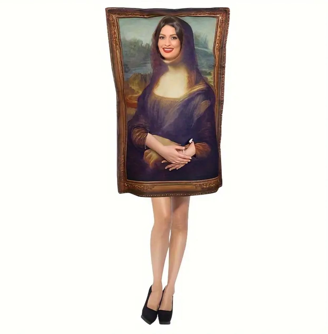 Disfraz Cuadro Monalisa